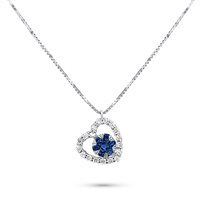 Collar Gaurosa Liana in Oro Diamante 0.14 Ct 10475454 - 10475454